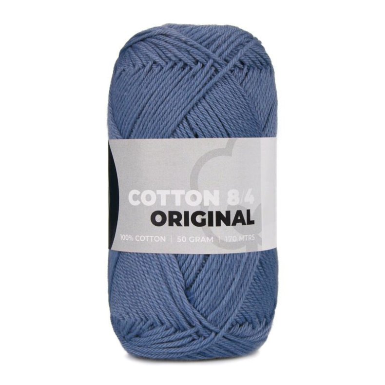 Mayflower bomuldsgarn 8/4 bl gr M1421