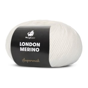 MAYFLOWER LONDON MERINO NR 01 hvid