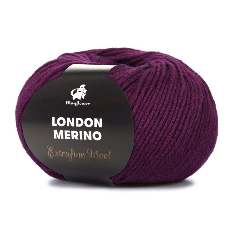 MAYFLOWER LONDON MERINO NR 15 bordeaux