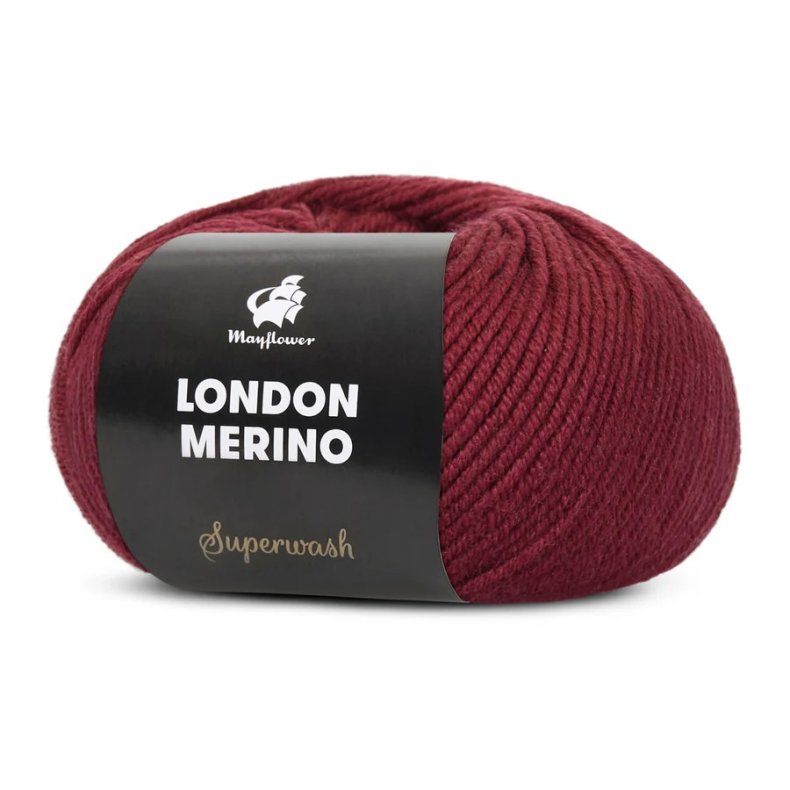 MAYFLOWER LONDON MERINO NR 16 bordeaux