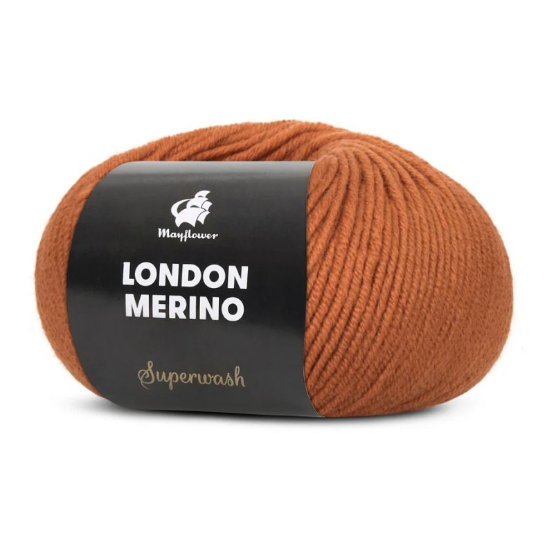 MAYFLOWER LONDON MERINO NR 018 br�ndt orange