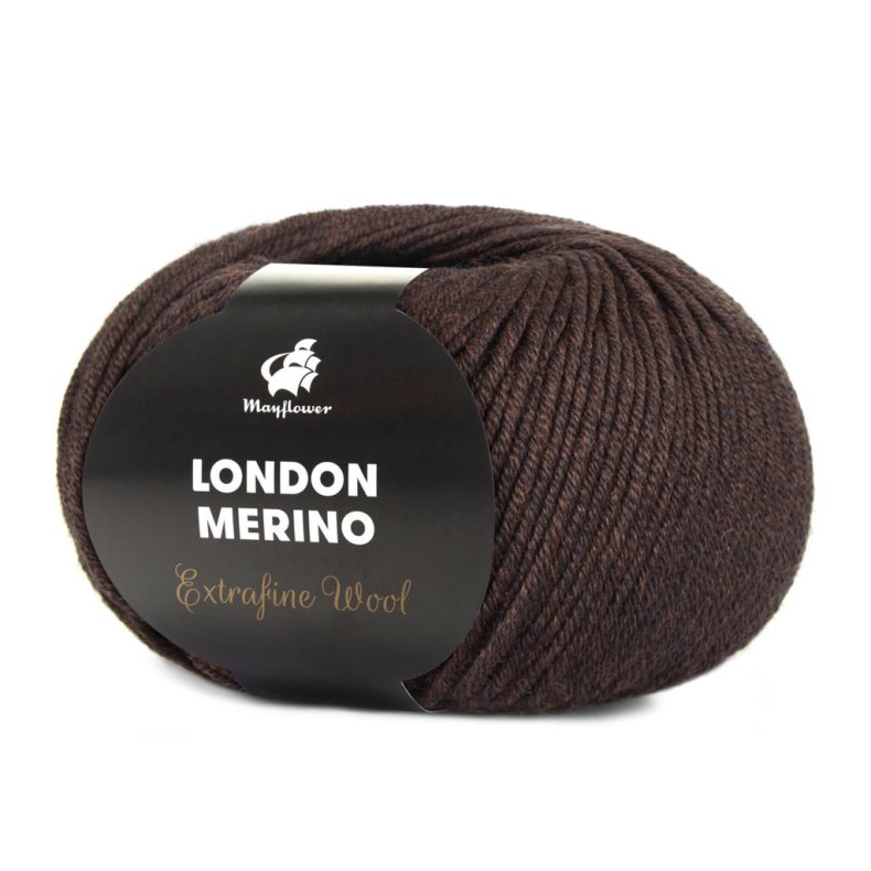 MAYFLOWER LONDON MERINO NR 041 mrke brun
