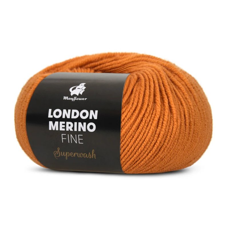 MAYFLOWER LONDON MERINO Fine NR 18 br�ndt orange
