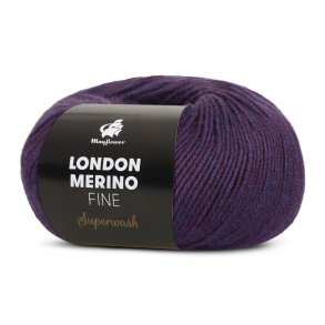 MAYFLOWER LONDON MERINO Fine NR 042 m�rk lilla