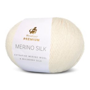Mayflower Premium Merino silk creme