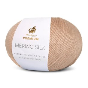 Mayflower Premium Merino silk 02 beige