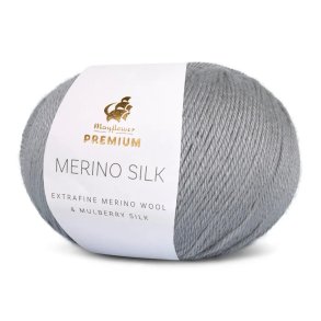 Mayflower Premium Merino silk 07 silver