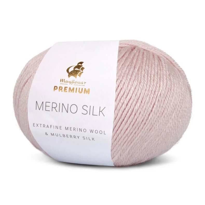 Mayflower Premium Merino silk lyserd