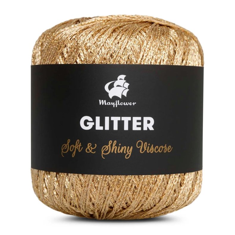 Glitter 04 25 g guld