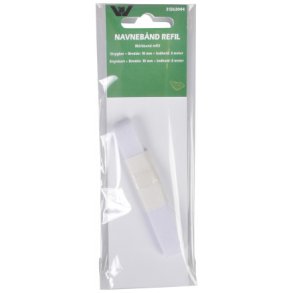 Navnebnd refill 10 mm 3 m