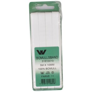 bndel Hvid 5m x 10mm