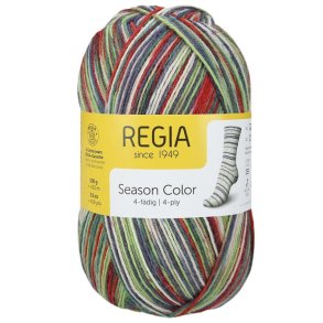 Regia season Color 4 tr. 100 gr. fv.09409 r�d/gr�n