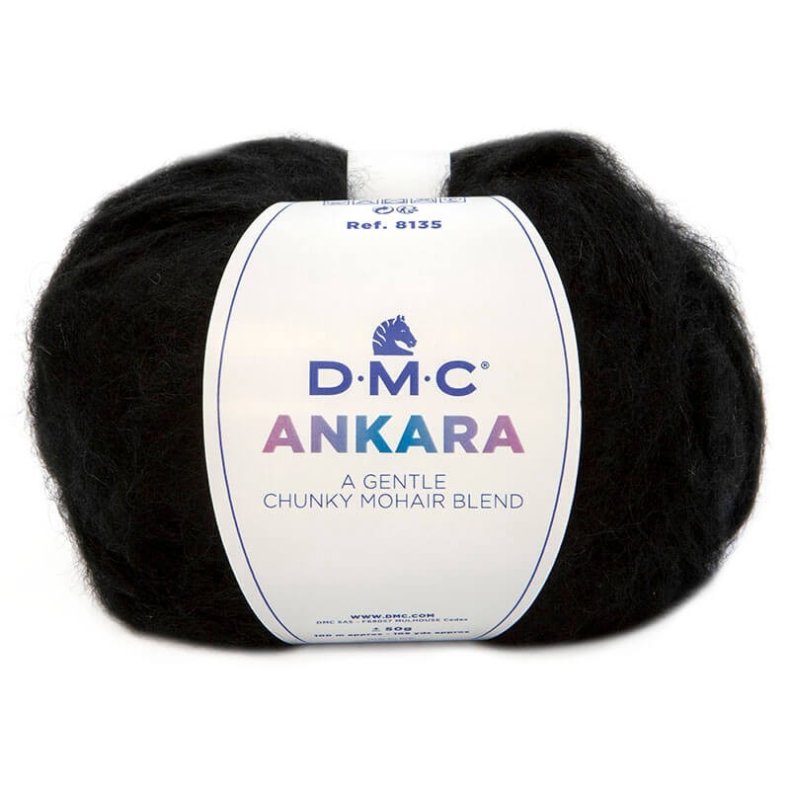 DMC ANKARA sort 50 g