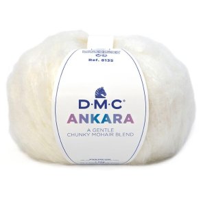 DMC ANKARA hvid 50 g
