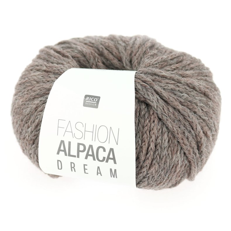 Garn Fashion Alpaca brun  003