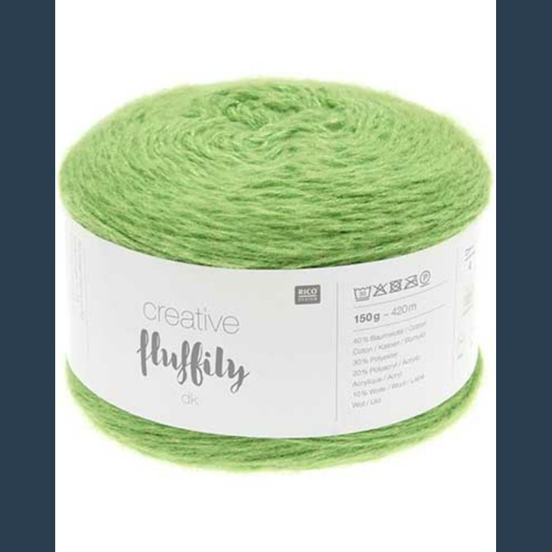 Creative Fluffily 150 g. fave 018 grass green