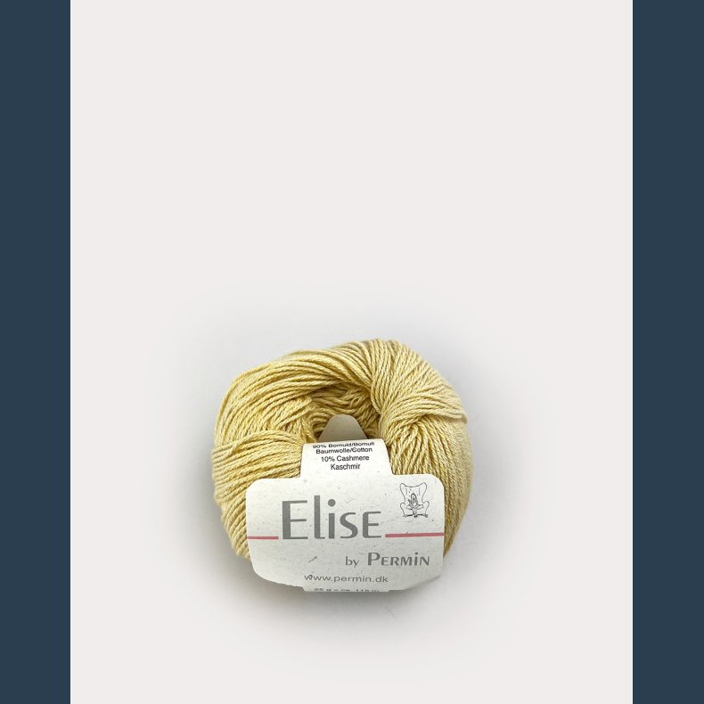 Permin Elise 25 gsart gul