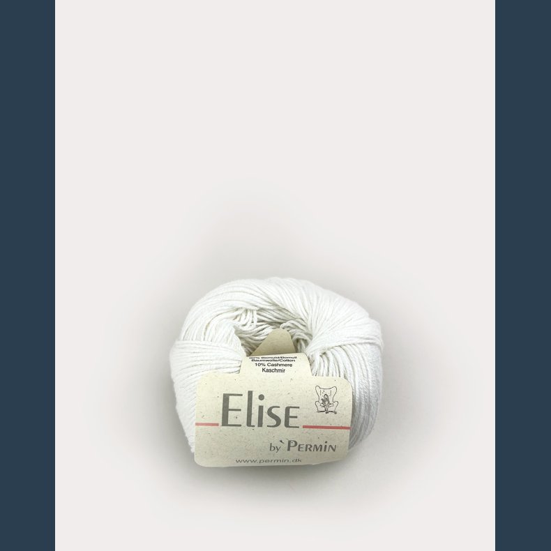 Permin Elise 25 g Hvid