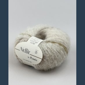 Permin Nellie rhvid/grn/gylden 02