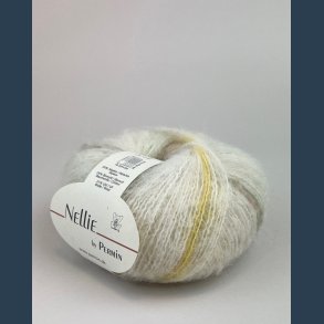 Permin Nellie rhvid/gul/grn 10