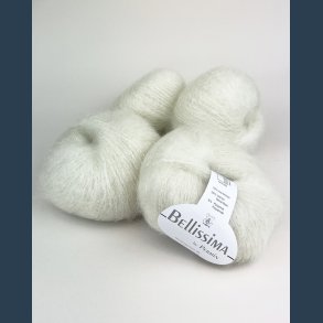 Bellissima by Permin r�hvid m glimmer