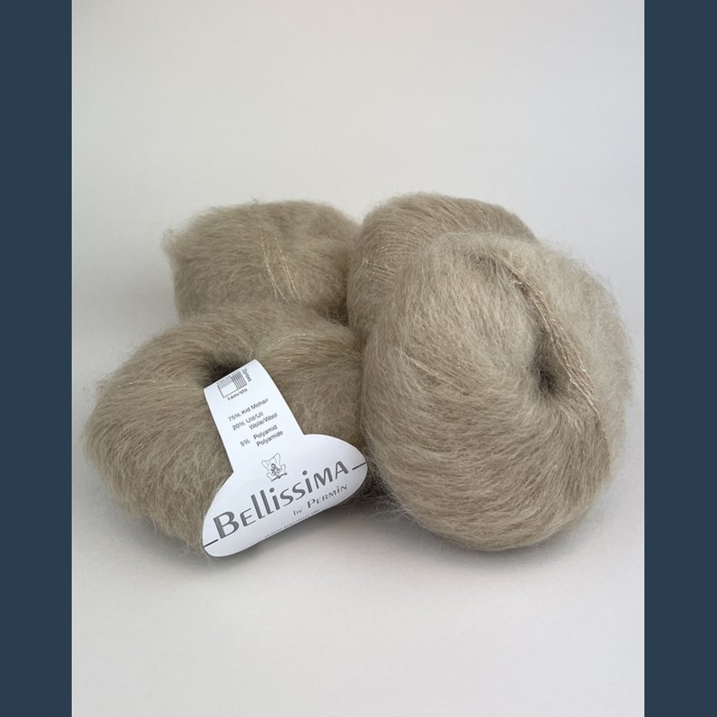 Bellissima by Permin beige m glimmer