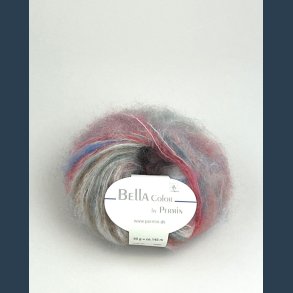 Permin Bella color 50 g. ca. 145 m.vilde blomster