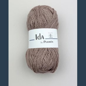 Permin Ida beige m�rk  50g