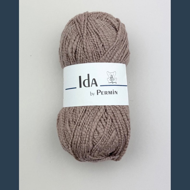Permin Ida beige m�rk  50g