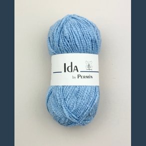 Permin Ida lys bl� 50g