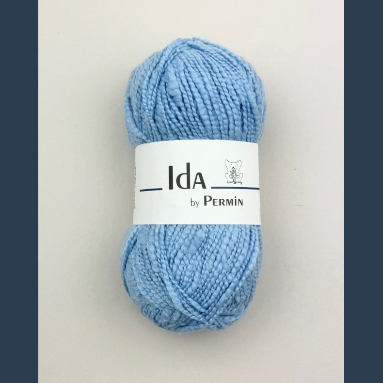 Permin Ida lys bl� 50g