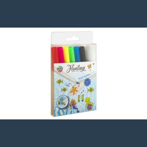 6 floating markers, ialt 7 dele