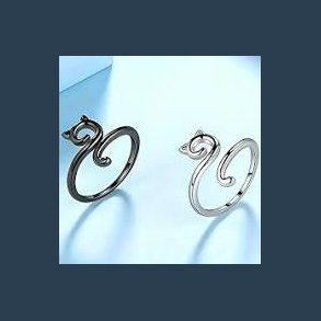 strikkefingerring slv kat