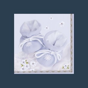 serviet baby bl 20 stk. 33x33 cm