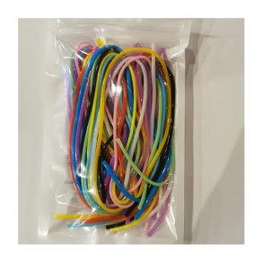 Maskewire12 stk ass farver af 1 m